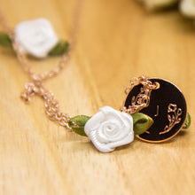 Load image into Gallery viewer, Belle - Initial Disc Necklace