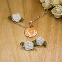 Load image into Gallery viewer, Belle - Initial Disc Necklace