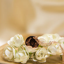 Load image into Gallery viewer, Belle - Initial Disc Necklace